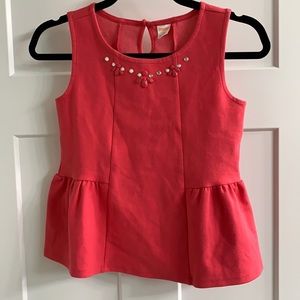 💗 Gymboree peplum top NWT